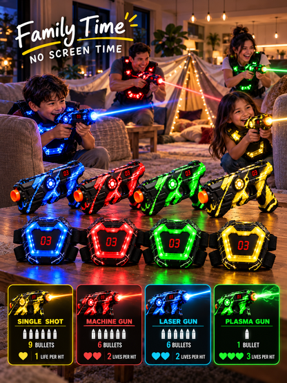 GlowStrike Neon™ Laser Tag Duo Set