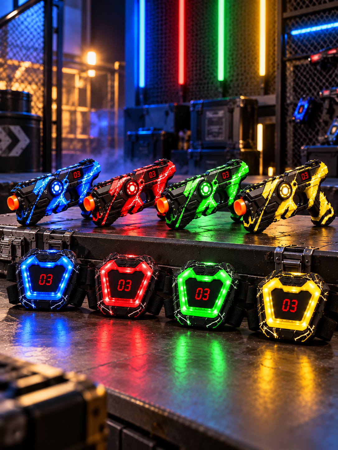 GlowStrike Neon™ Laser Tag Duo Set